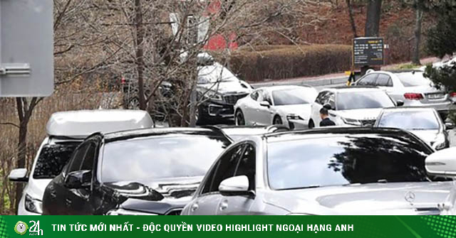 Luxury cars converge at HyunBin and Son Ye Jin’s wedding