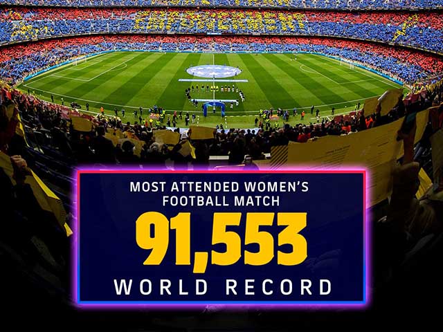 Bóng đá - Choáng 91.553 fan xem Siêu kinh điển nữ phá kỷ lục mọi thời đại