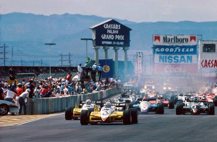 F1 đã từng ghé thăm Las Vegas năm 1981 và 1982