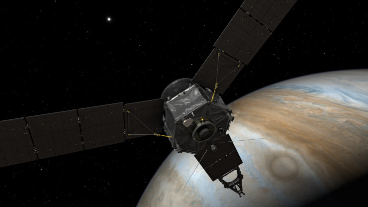 Tàu NASA mang tên Juno là chiến binh khám phá Sao Mộc - Ảnh: NASA