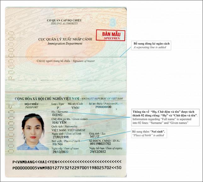 Từ ngày 1/1/2023, Bộ Công an và cơ quan đại diện Việt Nam ở nước ngoài sẽ triển khai cấp hộ chiếu bổ sung thông tin “nơi sinh” theo Thông tư số 68/2022/TT-BCA, ngày 31/12/2022.