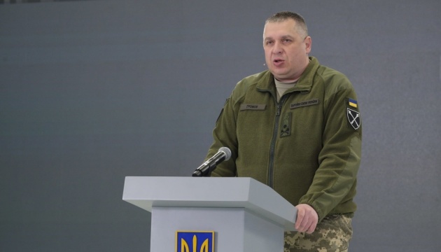 Chuẩn tướng Oleksii Hromov, Phó Cục trưởng Cục Tác chiến Bộ Tổng tham mưu Ukraine.