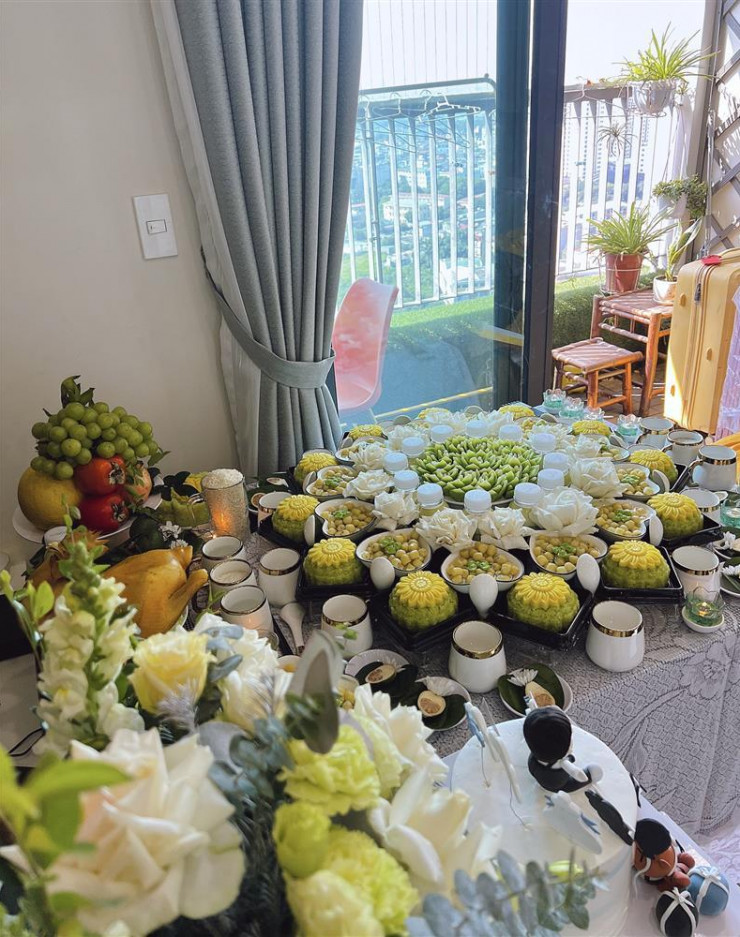 Một góc khác của căn hộ khi được chụp ban ngày.