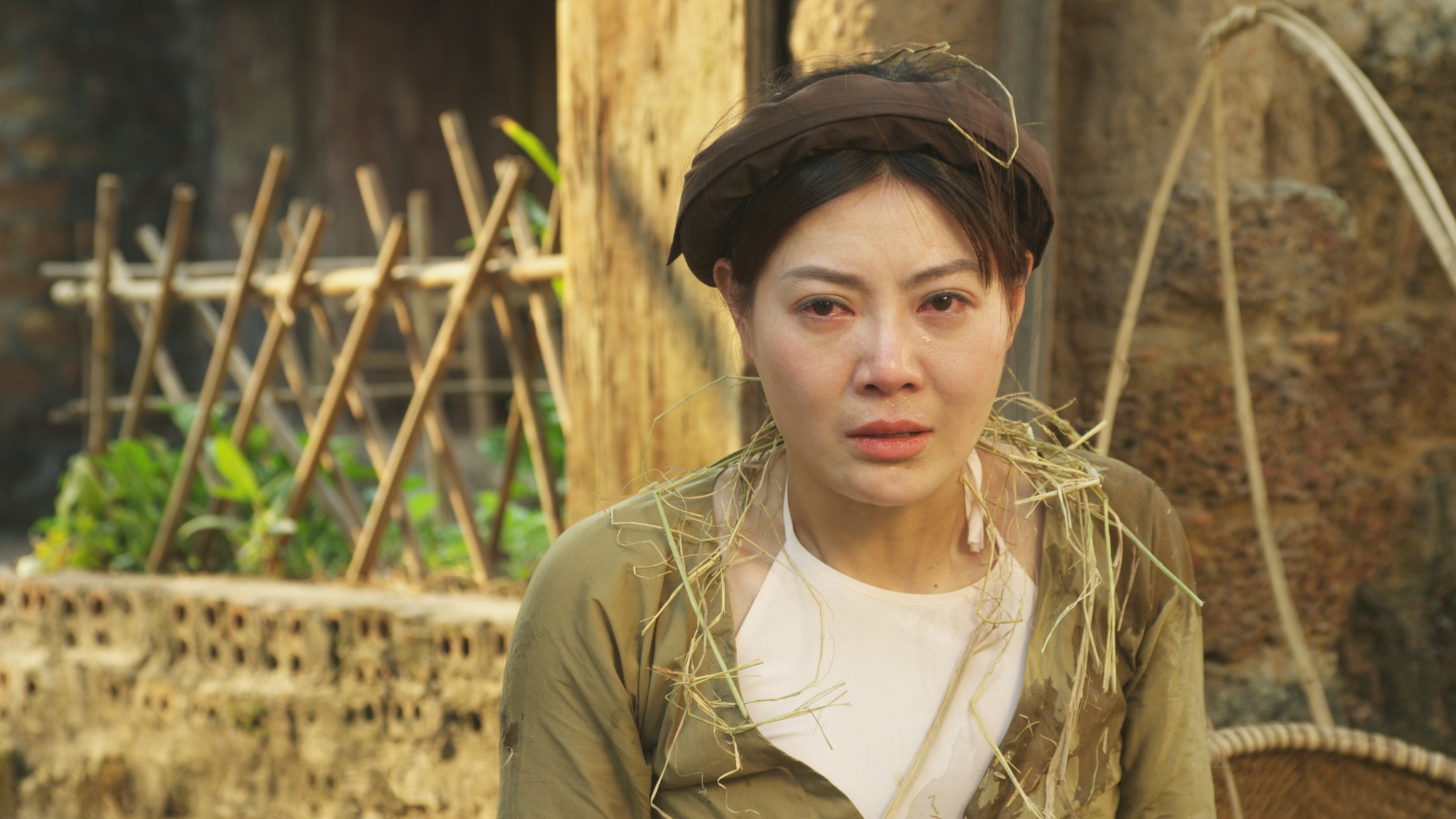 Tạo hình của nữ diễn viên Thanh Hương trong phim "Ai là chưởng lễ".