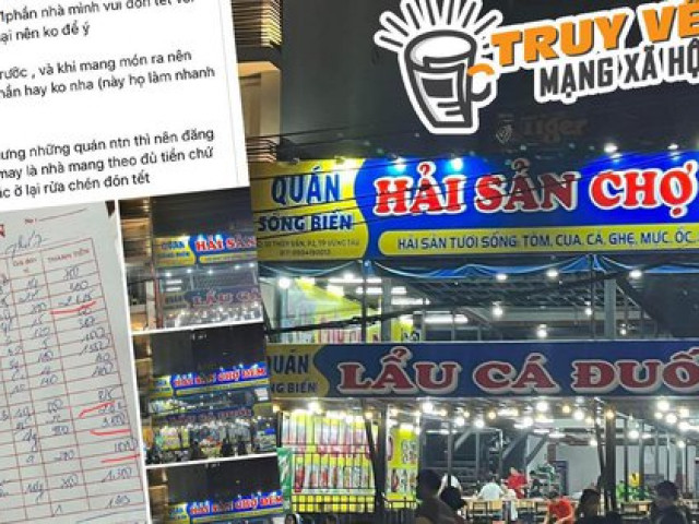 Tin tức trong ngày - Sự thật quán ăn ở Vũng Tàu "mang món không gọi" cho khách, gây bão mạng