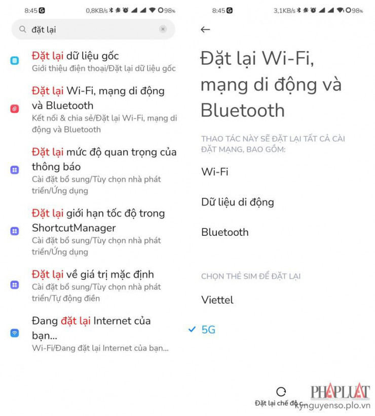 Cách sửa lỗi điện thoại có WiFi nhưng không vào được mạng - 5