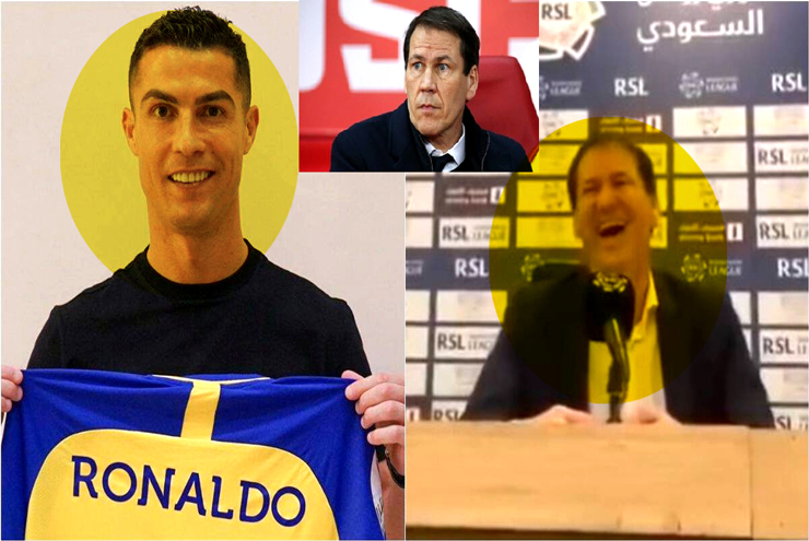 Rudi&nbsp;Garcia liệu có khiến Ronaldo phật lòng về lời bông đùa liên quan tới Messi?