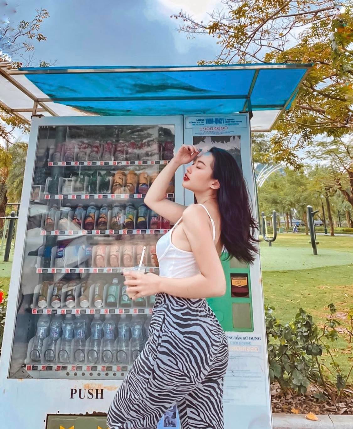 Sở hữu vóc dáng gợi cảm, hot gymer Quảng Ninh tự tin theo đuổi phong cách quyến rũ.