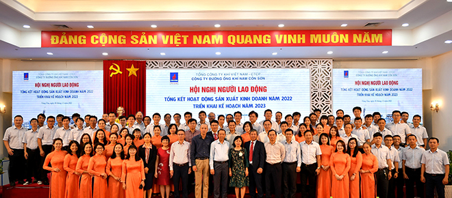 Ban Lãnh đạo PV GAS chúc mừng thành công của NCSP