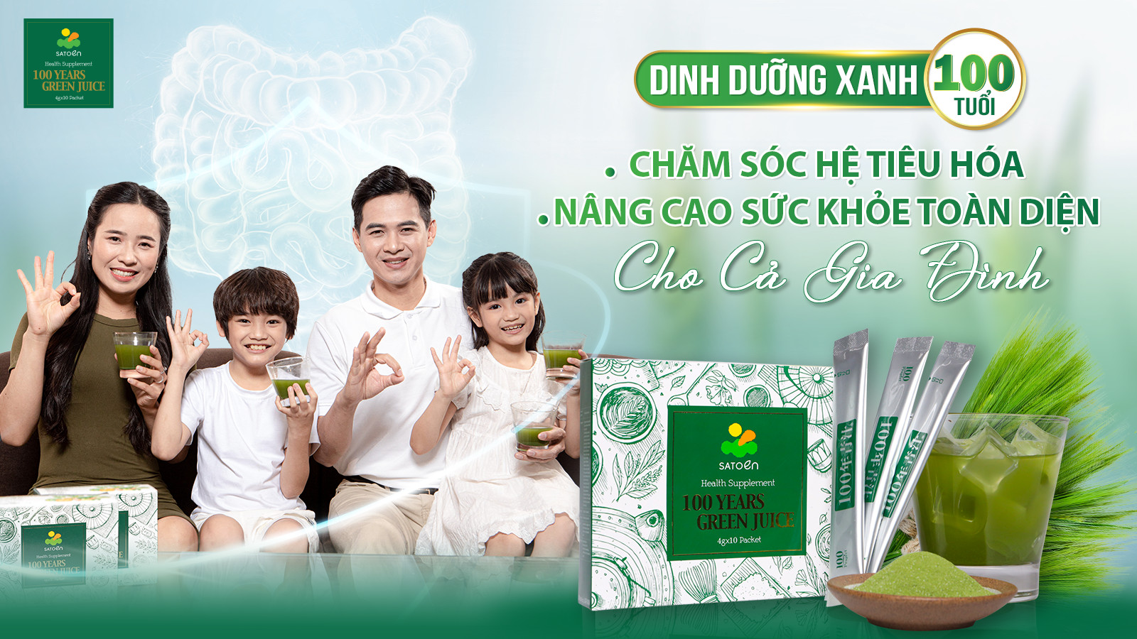 Dinh dưỡng xanh 100 tuổi Nhật Bản - Chăm sóc toàn diện sức khỏe hệ tiêu hoá - 5