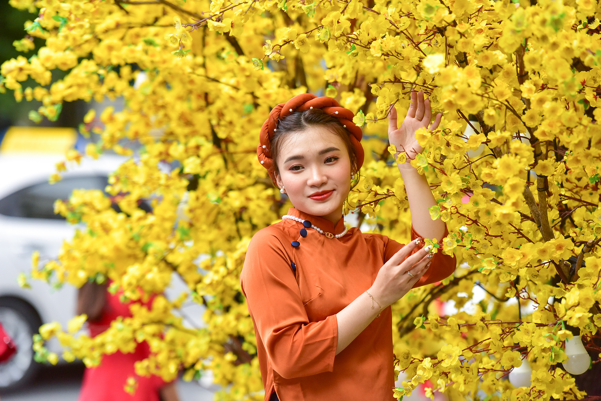 &#34;Con đường màu vàng&#34; hút người dân check in Tết sớm ở TP.HCM - 12