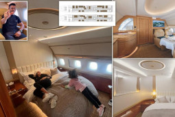 Thế giới - Bên trong chuyên cơ trị giá 72 triệu USD mà siêu sao Ronaldo đưa cả gia đình tới Ả Rập Saudi