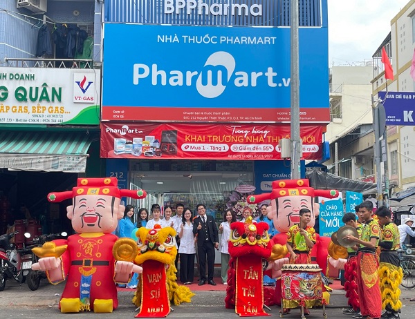 Công ty Cổ phần Dược phẩm Pharma tưng bừng khai trương Nhà thuốc Pharmart cơ sở TP. Hồ Chí Minh