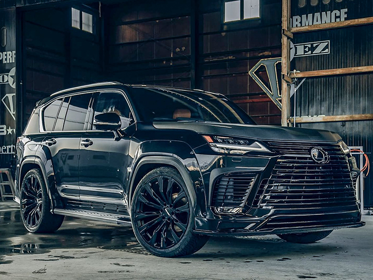 Lexus LX600 ngầu hơn trong gói nâng cấp thân rộng của Liberty Walk - 5