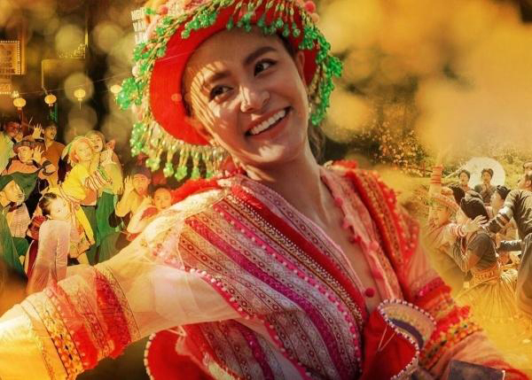 Nữ ca sĩ họ Hoàng trong Làn sóng xanh 2019.