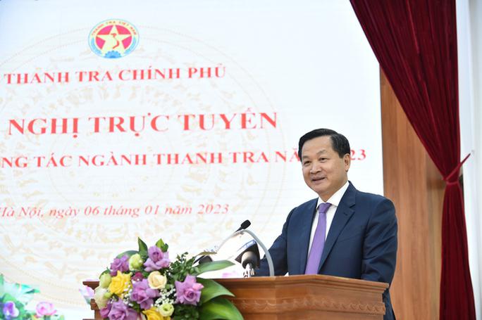 Phó Thủ tướng Chính phủ Lê Minh Khái phát biểu tại hội nghị. Ảnh: VGP