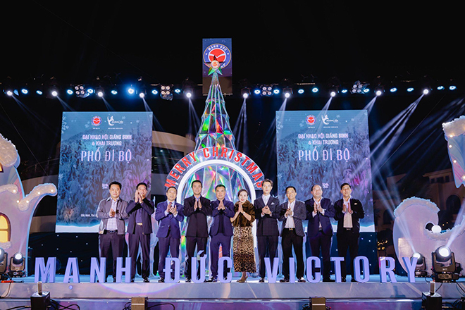 Phố đi bộ Kinh Bắc chính thức được khai trương ngày 23/12/2022.