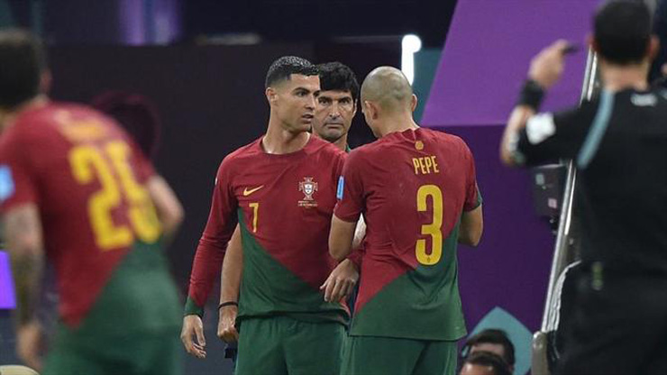 Ronaldo và Pepe vừa cùng nhau dự World Cup 2022