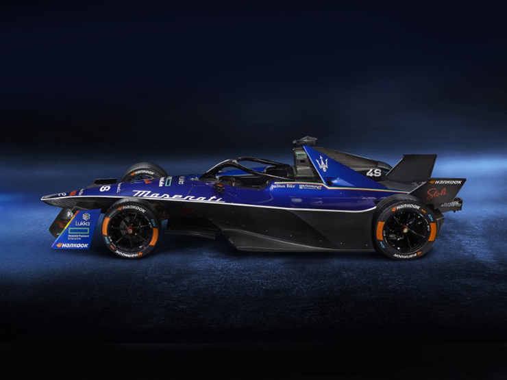 Đây là mẫu xe đua Maserati MSG Racing Gen 3 dành cho giải Formula E - 3