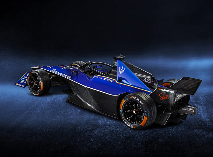 Đây là mẫu xe đua Maserati MSG Racing Gen 3 dành cho giải Formula E - 4