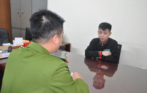 Đối tượng Cường tại CQĐT