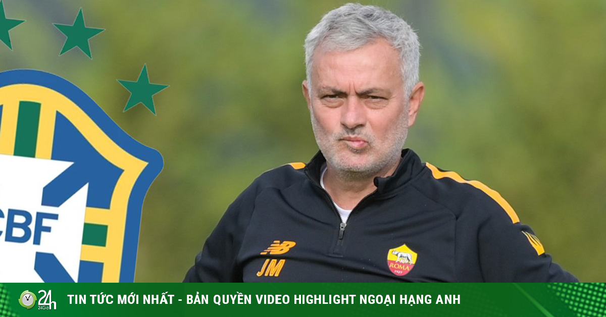 Tin mới nhất bóng đá tối 9/1 HLV Mourinho từ chối dẫn dắt Brazil