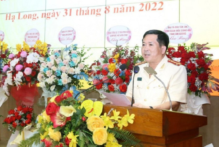 Giám đốc Công an tỉnh Quảng Ninh Đinh Văn Nơi. Ảnh: PLO