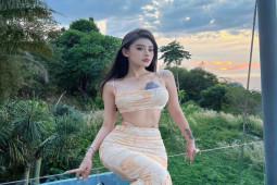 Thời trang - Người đẹp có hình xăm lớn nổi nhất siêu thị vì chiếc váy "như vẽ lên thân"