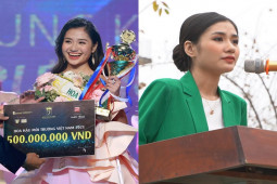 Đời sống Showbiz - Hình ảnh bất ngờ của mỹ nhân 19 tuổi sau 8 tháng đăng quang “Hoa hậu Môi Trường Việt Nam”