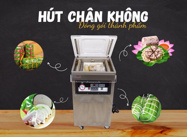 Hút chân không để bảo quản giò chả lâu dài