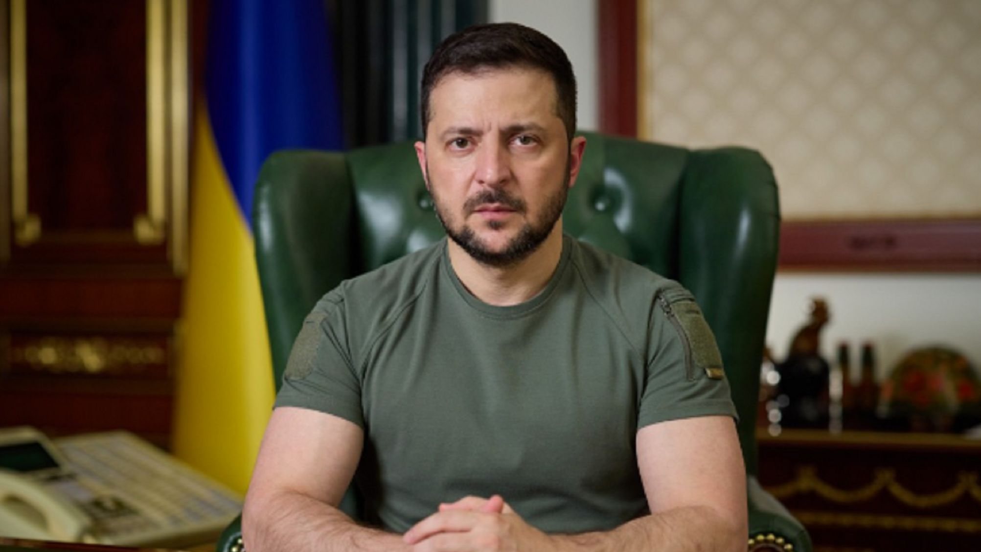 Tổng thống Ukraine Volodymyr Zelensky.