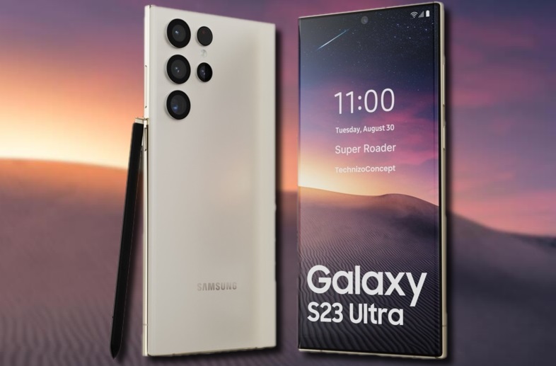 Ảnh concept&nbsp;Galaxy S23 Ultra.