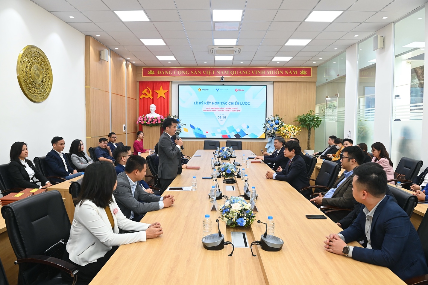 Lễ ký kết hợp tác chiến lược phát triển các nền tảng chuyển đổi số ngành BĐS