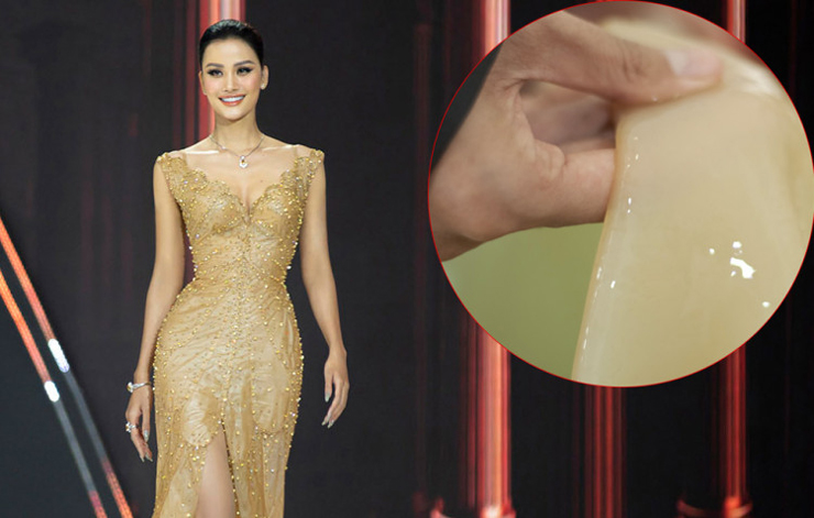 Trong bán kết Hoa hậu Hoàn vũ Việt Nam 2022, Hương Ly gây ấn tượng với thiết kế ứng dụng chất liệu chính là vải da được làm từ giấm ăn (Scoby), sử dụng hình thức cộng sinh của vi khuẩn và nấm men.
