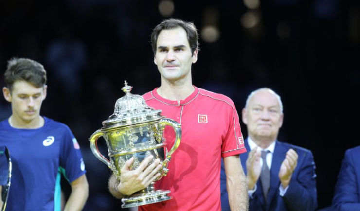 2. Roger Federer (Thụy Sĩ, giải nghệ) 103 danh hiệu ATP
