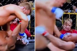 Thể thao - Gây sốt võ thuật: Đang đấm "dừng lại giúp đỡ", rồi đánh không thương tiếc