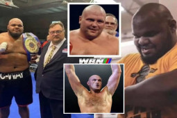 Thể thao - Sững sờ võ sĩ "Khổng lồ" 180kg, "Vua giang hồ" Fury 2m06 thua xa trọng lượng