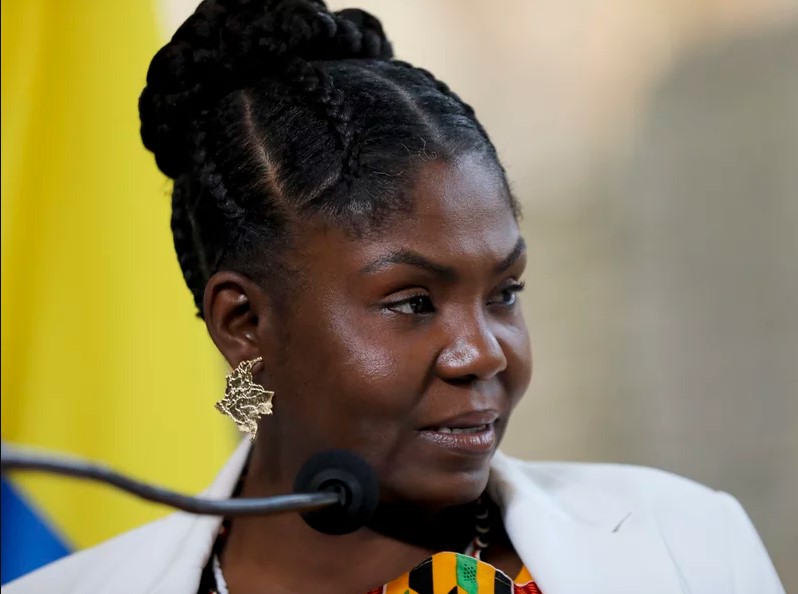 Phó Tổng thống Colombia Francia Marquez ngày 10/1 cho biết, đã thoát một vụ ám sát bằng bom. Ảnh: AP