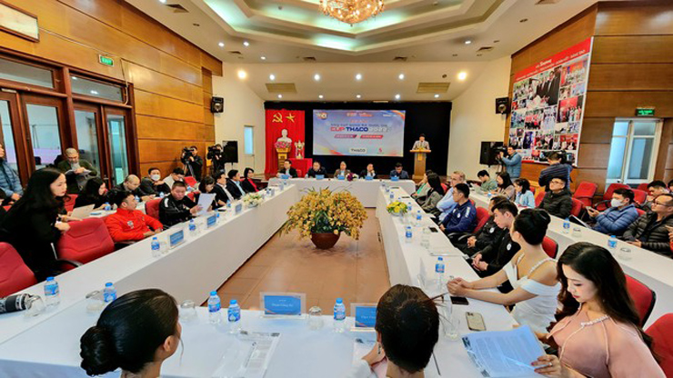 Buổi họp báo diễn ra vào ngày 11/1 tại Hà Nội. Ảnh BTC