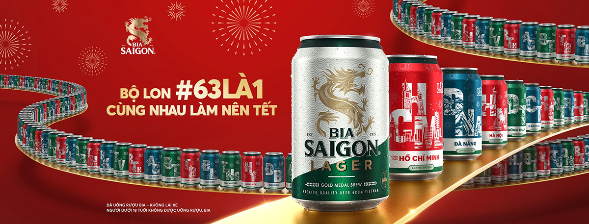 Bộ lon #63Là1 - Cùng Nhau Làm Nên Tết