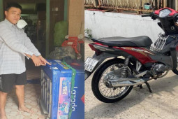 Kẻ trộm xe máy và thùng hàng của shipper ở Phú Nhuận bị bắt