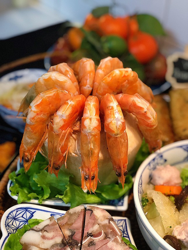 Mâm cỗ cúng Tết ông Công ông Táo khiến dân mạng tấm tắc khen - 5