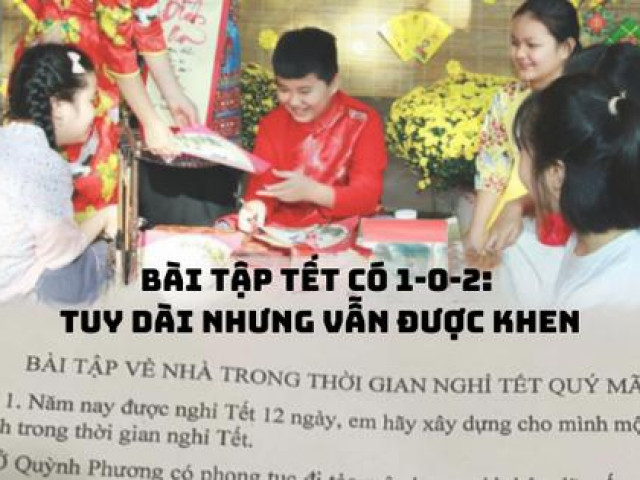 Giáo dục - du học - Bài tập Tết thú vị của thầy Hiệu trưởng: Tuy dài nhưng vừa sức, được Gen Z "ưng cái bụng"