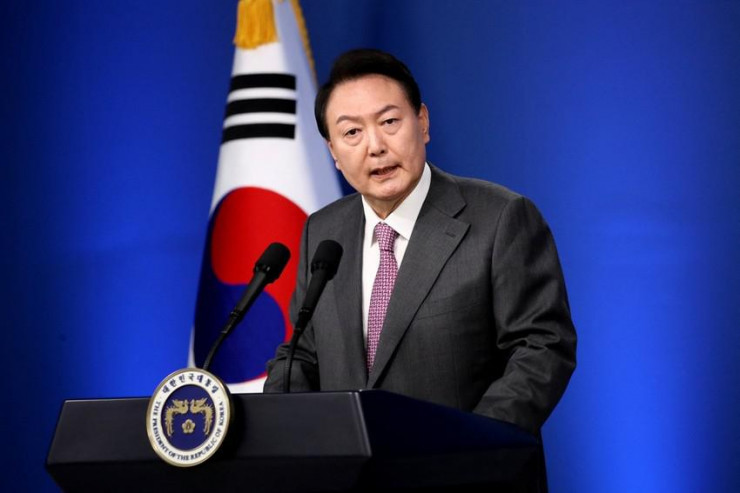 Tổng thống Hàn Quốc Yoon Suk-yeol. Ảnh: REUTERS