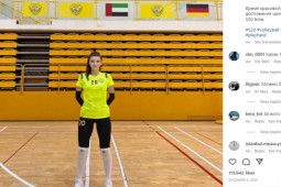 Nữ thần đẹp nhất bóng chuyền thế giới Altynbekova bất ngờ thi đấu trở lại