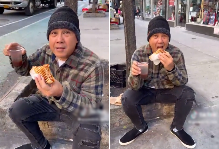 Clip “MC giàu nhất Việt Nam” sang Mỹ ngồi vỉa hè, ăn bánh mì chưa phải hot nhất - 1