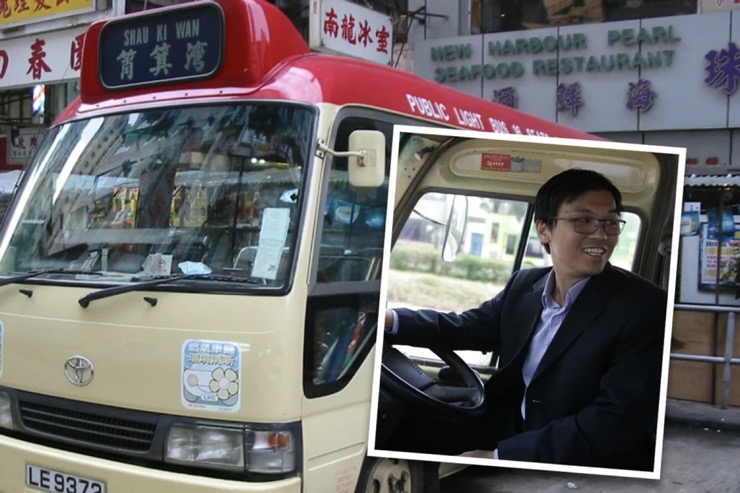 Người lái xe Porsche đe dọa một tài xế xe buýt có bằng thạc sĩ ở Hong Kong.