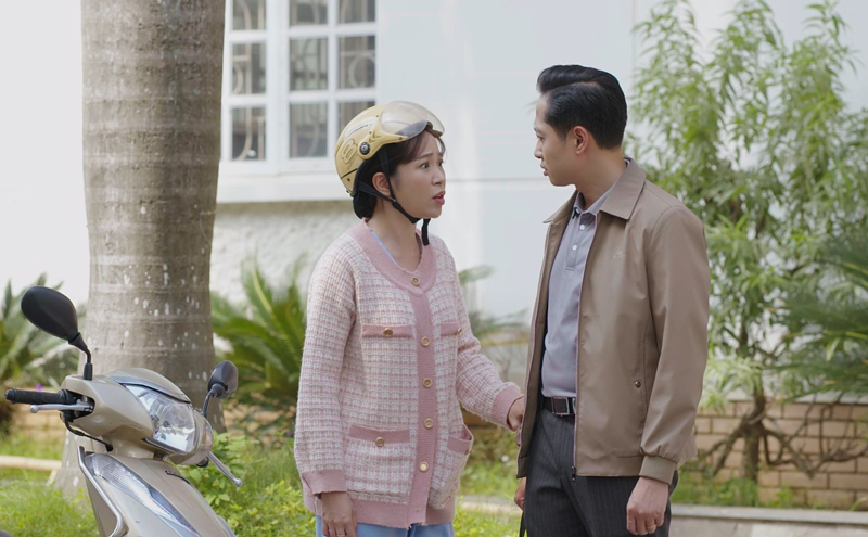 Kim Oanh và Mạnh Hưng vào vai vợ chồng trong phim&nbsp;