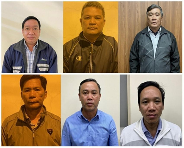 Nhóm bị can bị khởi tố, bắt giam ngày 12-12-2022.