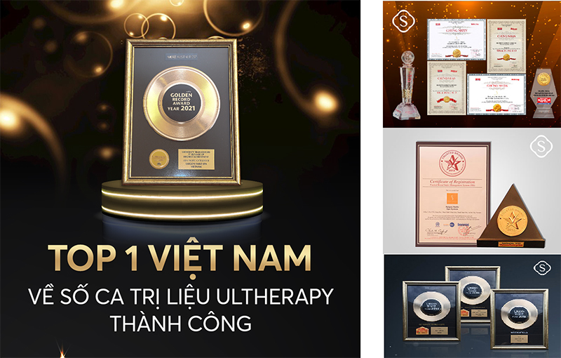 Saigon Smile Spa nhận nhiều giải thưởng danh giá do những đơn vị uy tín trong nước, quốc tế trao tặng